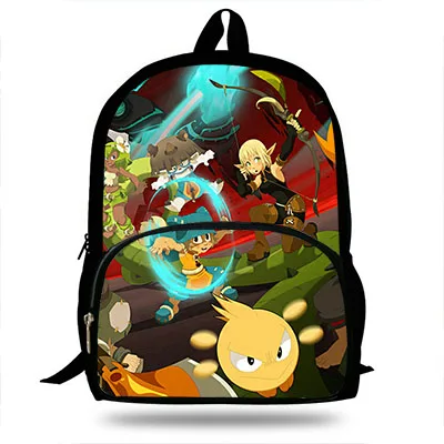 D8587 16-дюймовый шпилька для игры Wakfu принт рюкзак для девочек-подростков; комплекты с героями мультфильмов повседневный рюкзак детские школьные сумки для мальчиков Mochlia - Цвет: D8587