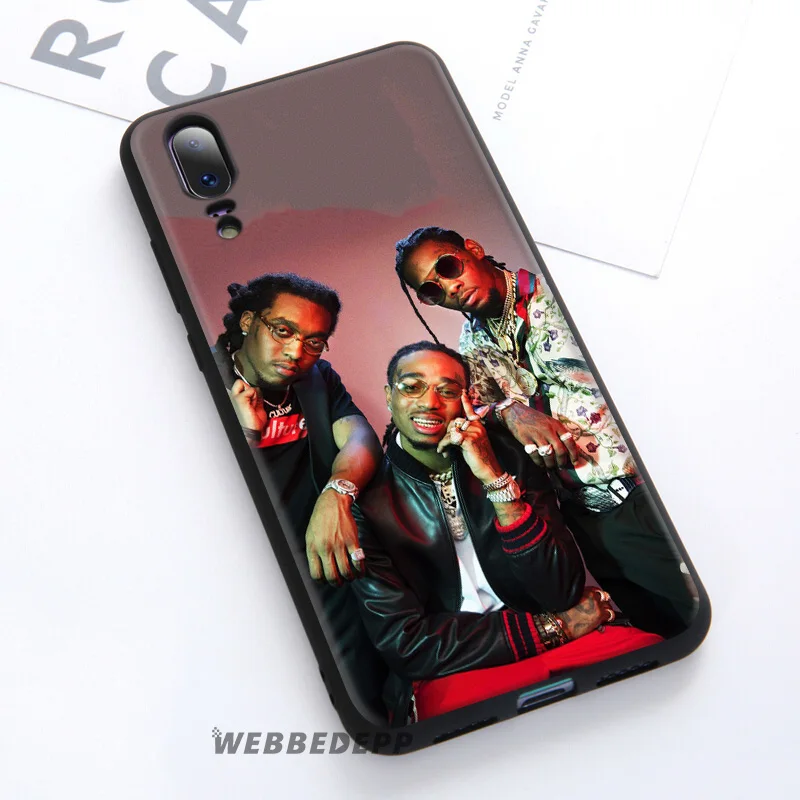 Мягкий чехол WEBBEDEPP Migos Bands для Huawei P30 P20 Pro P10 P9 Lite 2017 P Smart 2019 &amp Nova 3 3i Y9 |