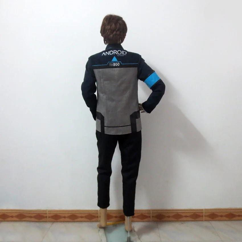 Игра Детройт: стать человеком Коннор RK800 костюм агента Рождественская вечеринка