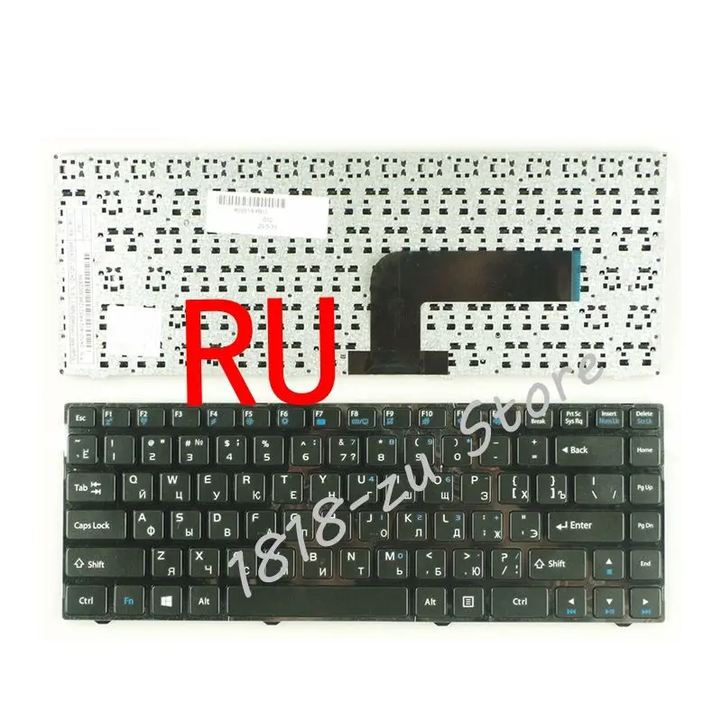 

YALUZU Russian RU Keyboard for DNS Pegatron B14Y B34FD DNS (0150931) MP-11P53SU-5281 With frame 0KN0-A01RU12 RU MP-11P53US-528