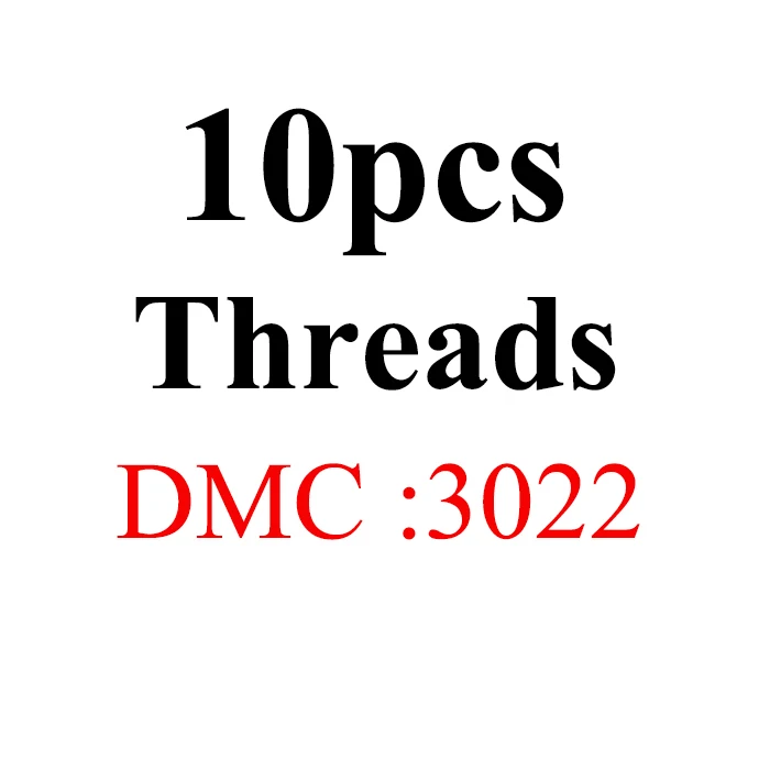 1.2m10pcs-DMC3022 Golden Panno DIY DMC 962-3022 вышивка нитью нитки 10 шт./лот 1,2 м Набор для вышивки крестом наборы для вышивки крестом 11,12 - Цвет: 1.2m10pcs-DMC3022