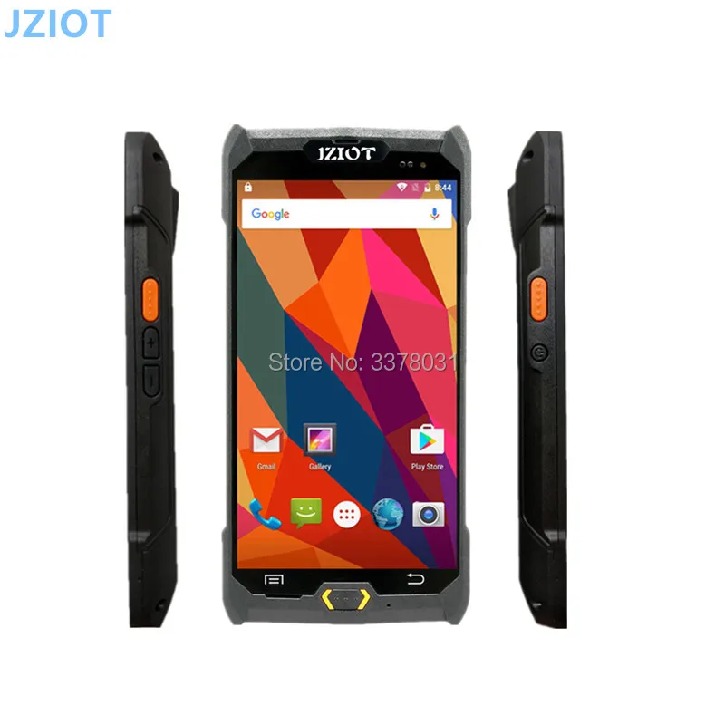 Android PDAs с 1D/2D считывателем штрих кодов 4G wifi NFC IP67 прочный КПК 5 дюймовый