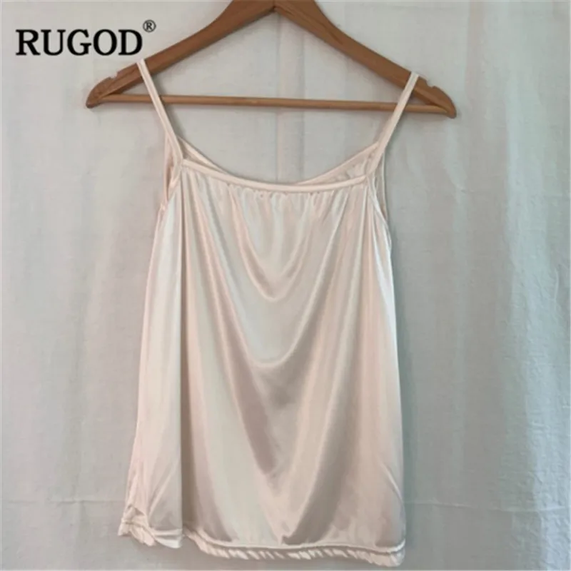 RUGOD/Весенняя Новая модная женская блузка милая Женская однотонная элегантная