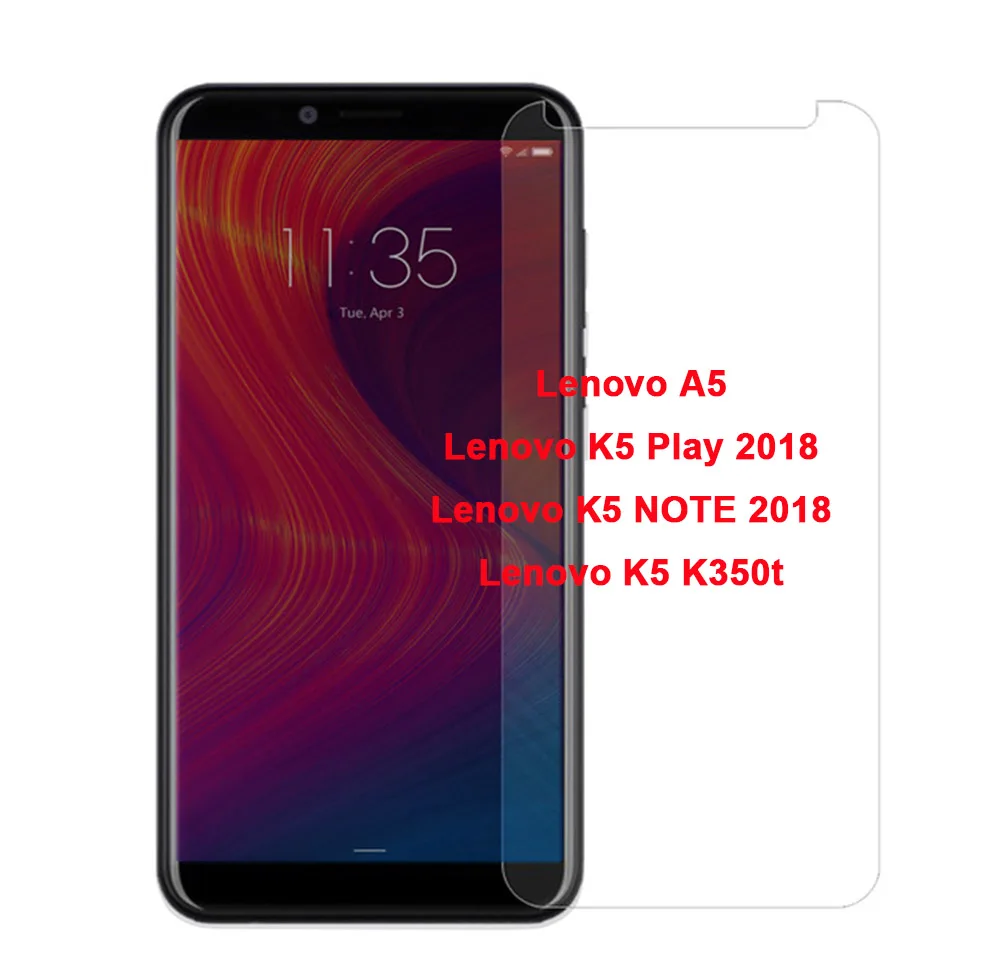 Закаленное стекло для Lenovo K5 Play 2 шт. защита экрана 9H 2.5D Защитное телефона