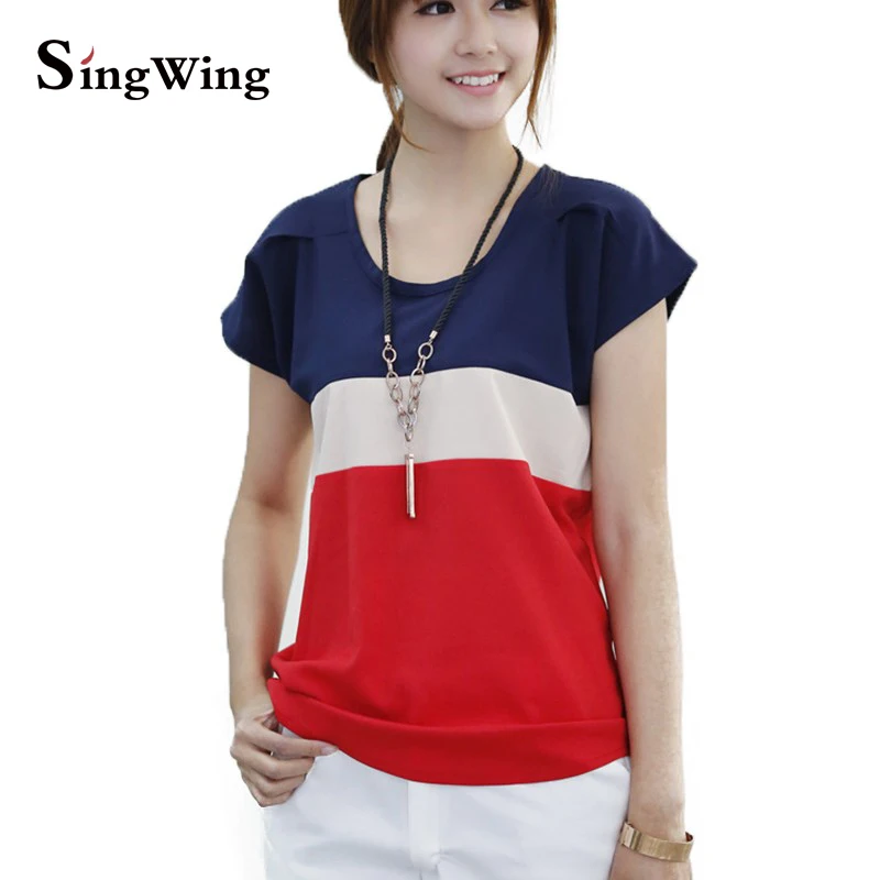 Женские рубашки модные футболки женские красные зеленые полосатые цветные