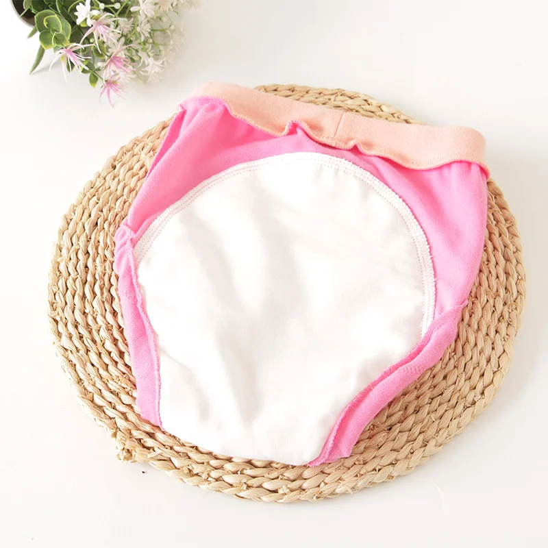 Reusable Cloth Diapers 4Layers Baby Cotton Training Pants Mermaid Baby Nappies for Girls Boys Cotton Panties Toddler Underwear