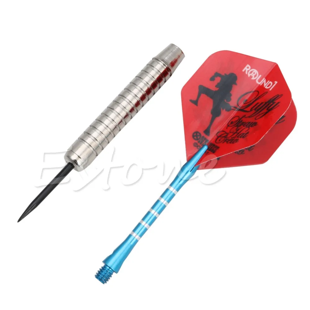 3 шт. нержавеющая сталь Дартс бочка кончик алюминиевые валы|darts barrel|steel dartsstainless steel