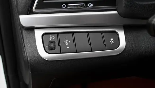 Car modification dedicated headlight switch controls the left patch For elantra 2016 accessories | Аксессуары для салона