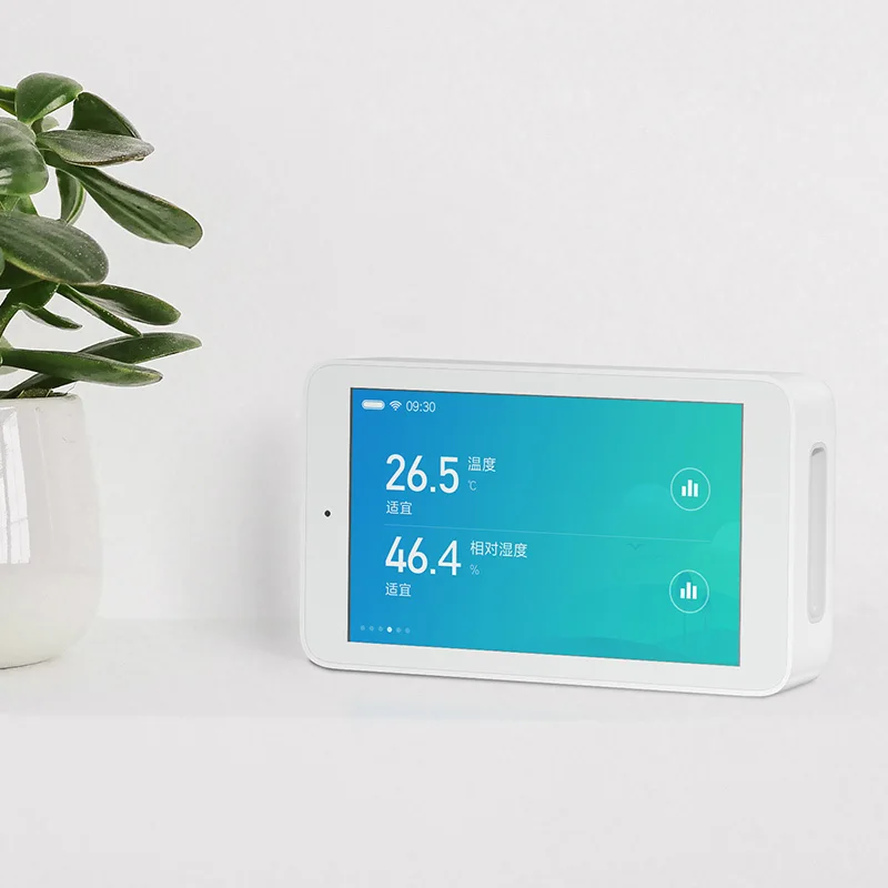 Xiaomi Air Detector отличный точный датчик 3,97 дюйма с модным сенсорным экраном USB интерфейс и дистанционный мониторинг PM2.5 CO2a