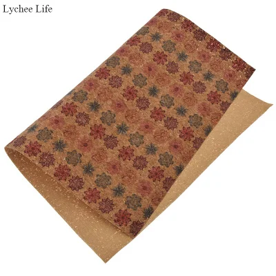 Array flower Lychee Life винтажный мягкий пробковый материал A3 для женщин, рукоделие, ручная работа, Лоскутная одежда, аксессуары для украшения одежды - Цвет: Array flower