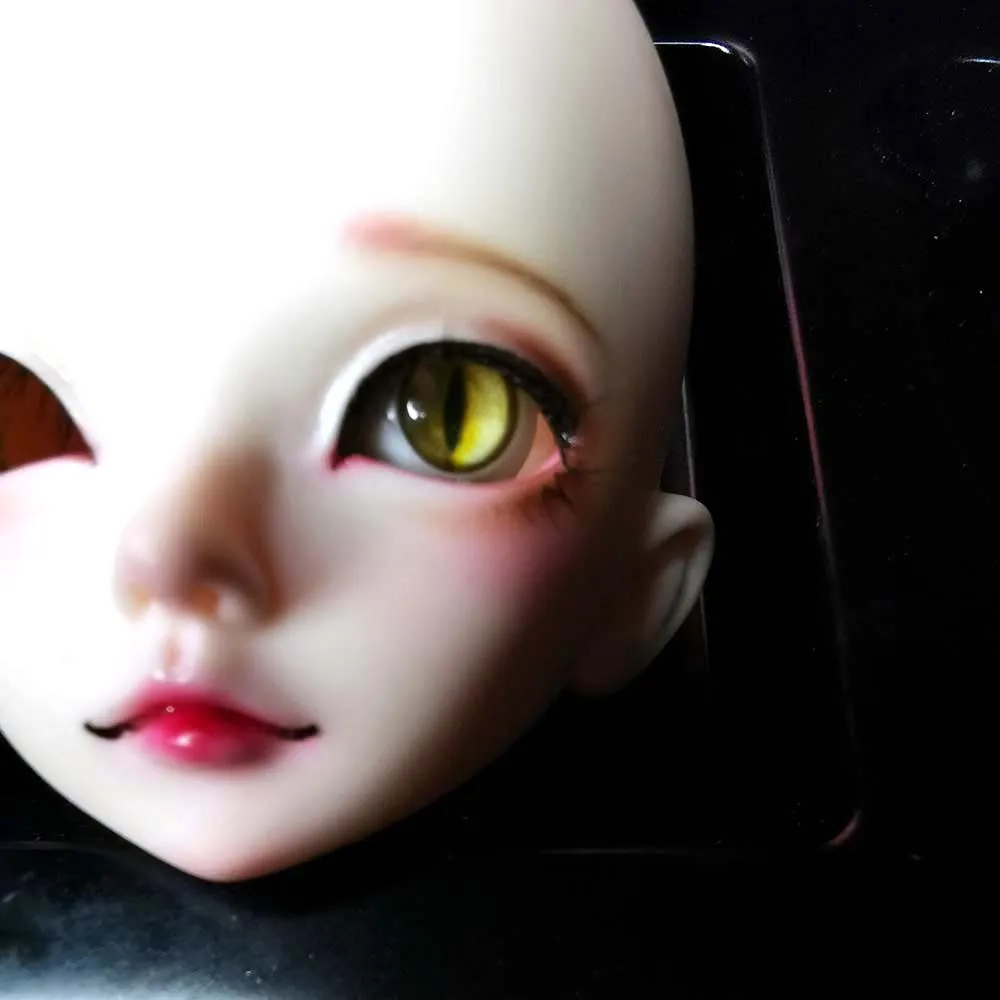 Кукла Bjd желтая змея глаза для кошек 1/4/1/3 /6/1/8 BJD/SD аксессуары sd msd 10 мм 12 14 20