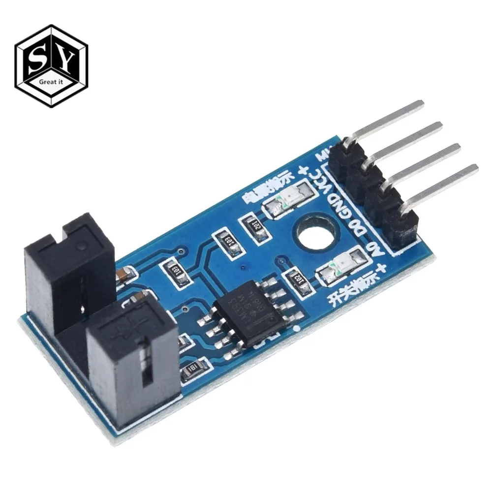 Здорово F249 4 контактный инфракрасный Скорость Сенсор модуль для Arduino/51/AVR/PIC 3,3 V-5 V Высокое качество