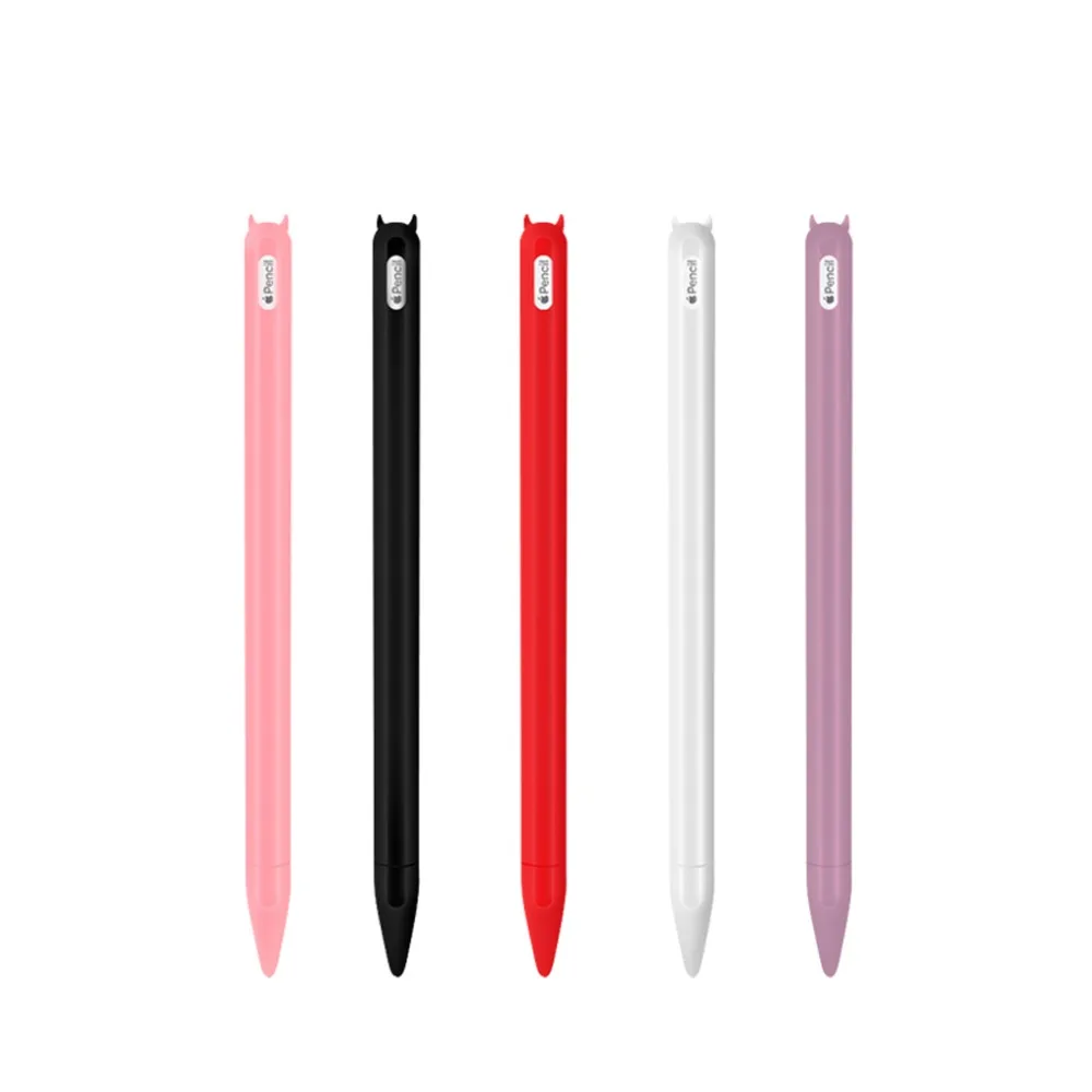 Портативный мягкий силиконовый чехол Защитный для Apple ipad Pro Pencil 2 й ударопрочный и