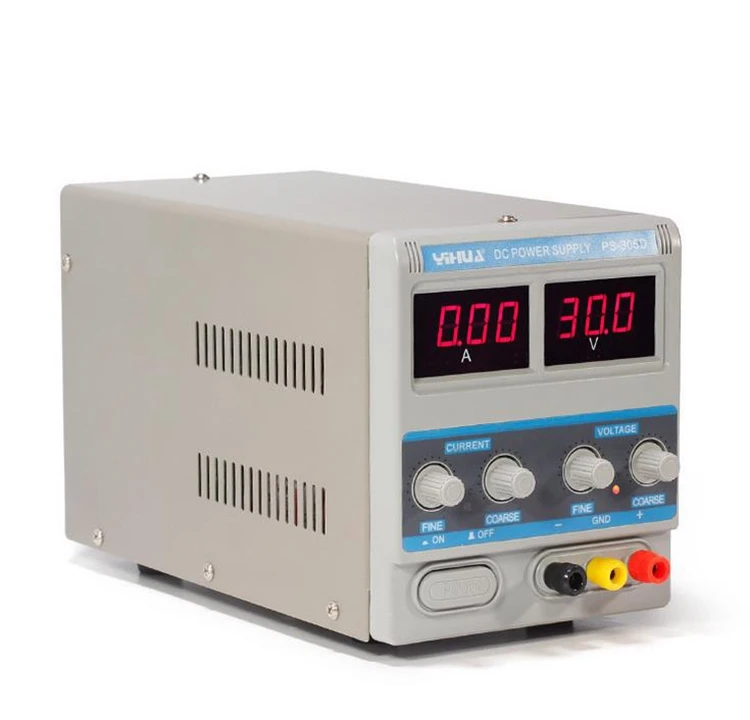 YIHUA 305D 220V DC источник питания прецизионный лабораторный Регулируемый регулятор 30V