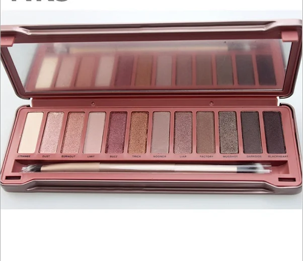 Горячая Professional cosmetic 12 цветов Тени для век Палетка макияжа Urban Neutal палитра