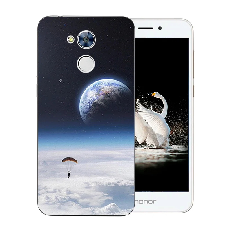 Phone Case 5.0 inch for Huawei Honor 6A Back Cover 6 A Shell TPU Soft Silicone Space World Pattern Matte Protect |