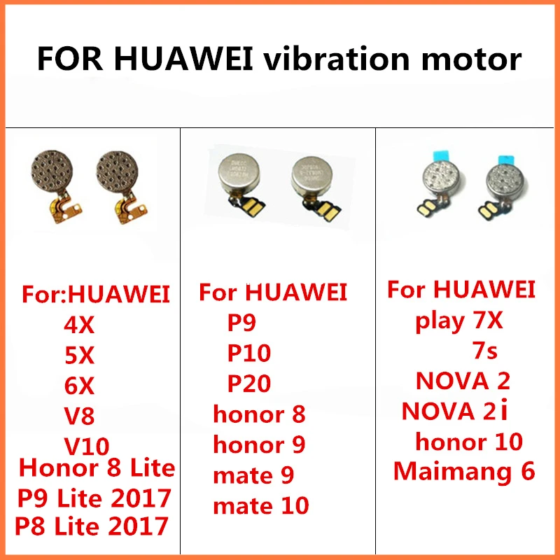 Для huawei honor 9 lite / 7X 7s Nova2i Honor10 maimang6 Вибрационный двигатель гибкий кабель запасная