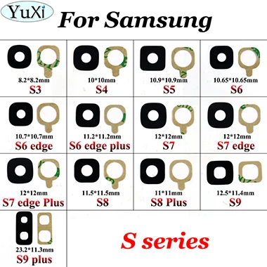 Стекло для камеры YuXi для Meizu MX3 MX4 MX5 Pro 5 6 7 Plus E2 E3 U10 U20 M15 lite Plus стекло объектива Корпус Запчасти для замены