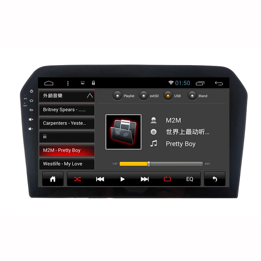 Asvegen 10 2 ''Android 6 0 четырехъядерная автомобильная система GPS навигации Радио Bluetooth