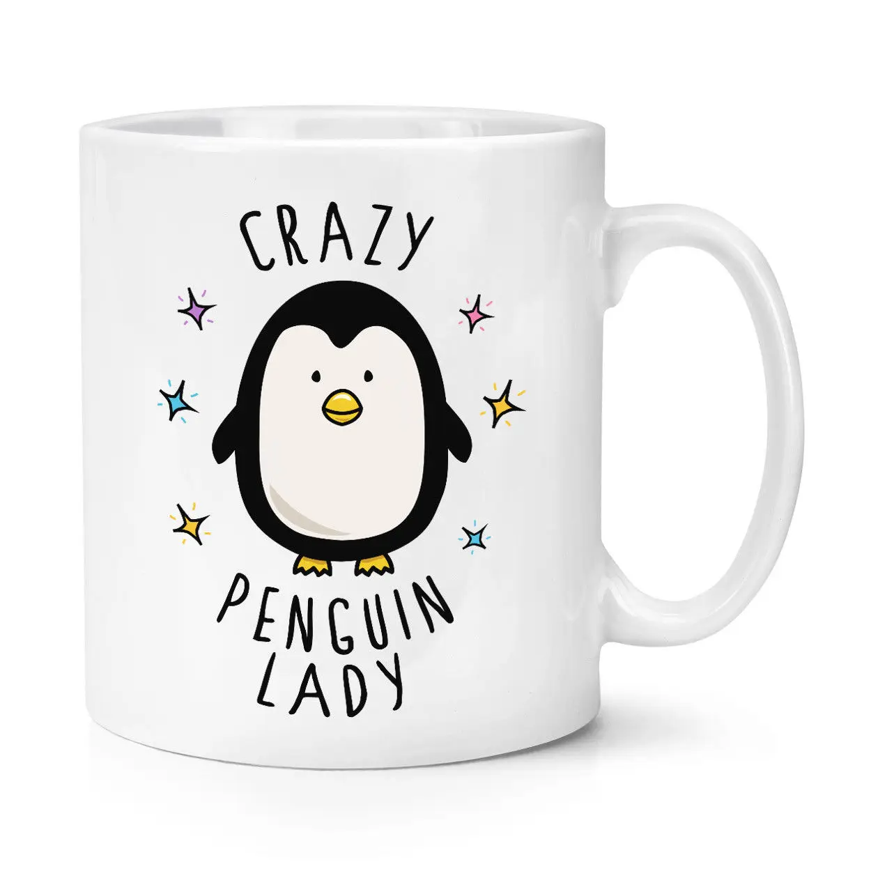 Кружка Crazy Penguin для женщин забавная Милая керамическая кружка кофе|Кружки| |