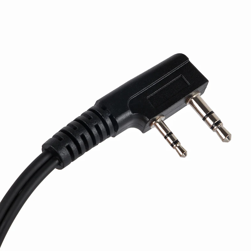 2Pin Earpiece with Waterproof PTT MIC Acoustic Air Tube Headset for KENWOOD QUANSHENG HYT TYT BAOFENG UV-5R two way radio