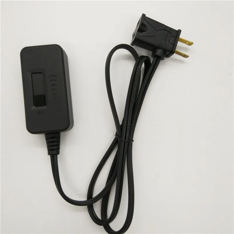 

Dimmer Switch Black White Cable for Lamp Plug In CFL/LED Dimmer