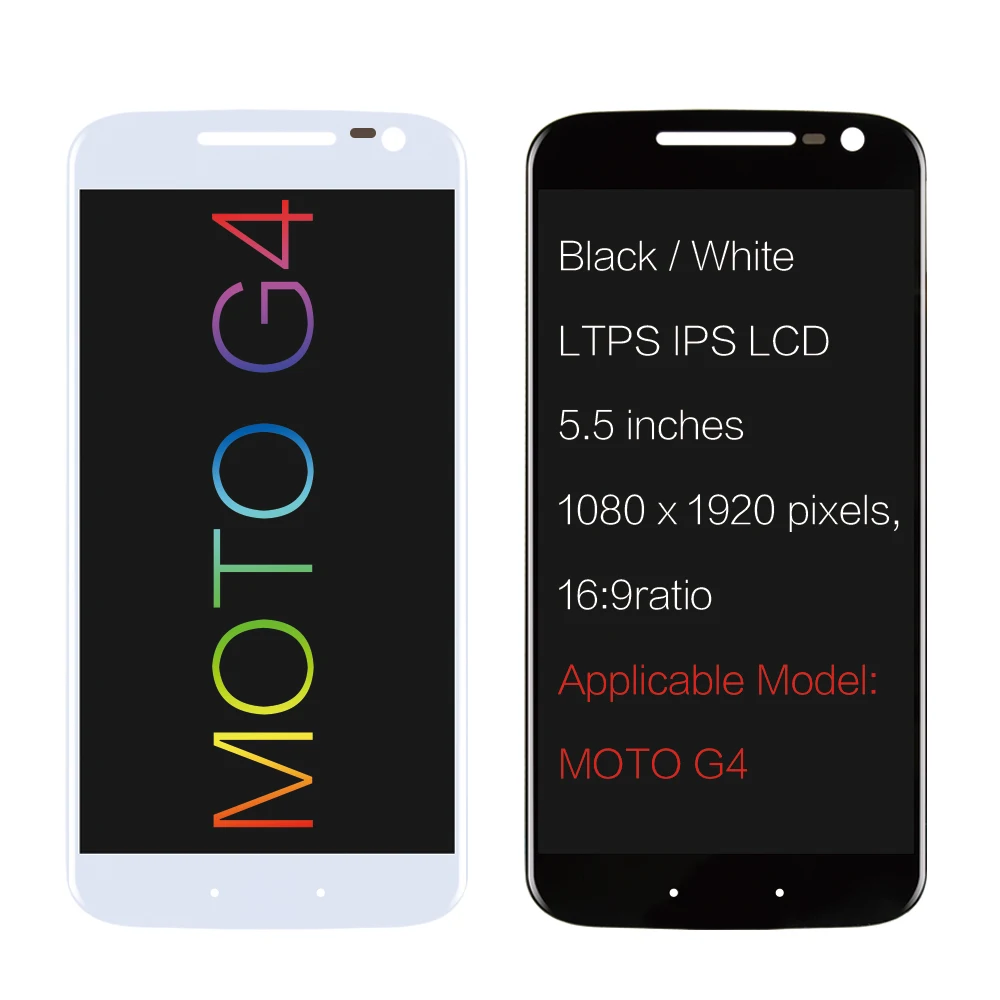 Оригинальный ЖК дисплей для Motorola Moto G4 сенсорный экран дигитайзер сборка Замена