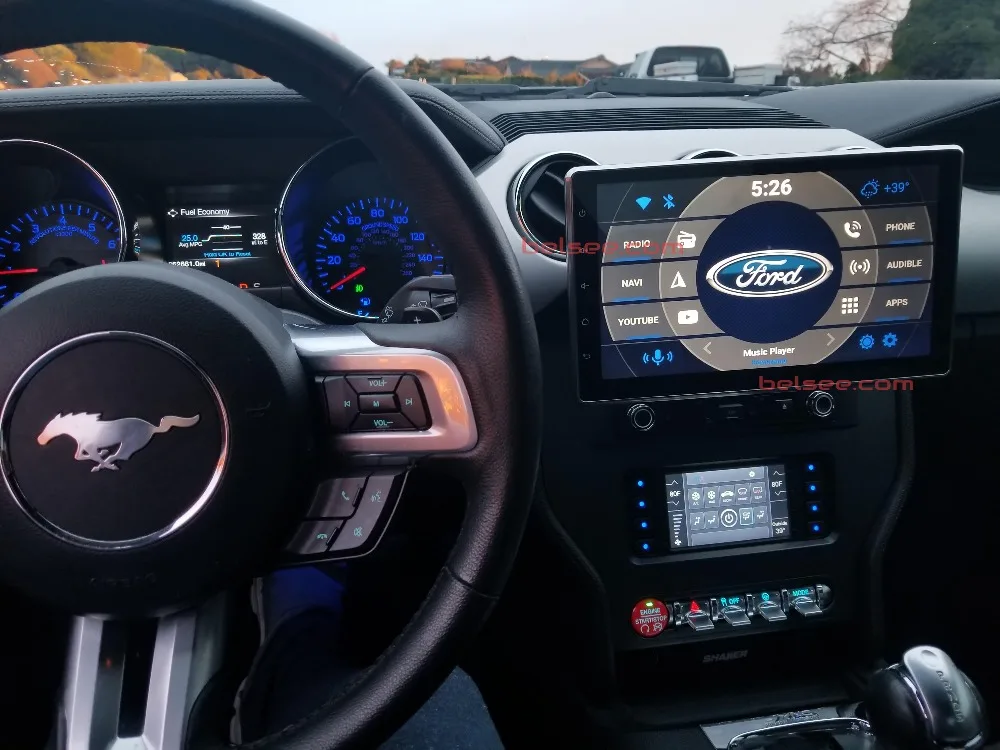 Belsee Универсальный Android 9,0 10," ips экран автомобильное радио головное устройство 2 Din стерео Bluetooth Авторадио gps навигация аудио плеер