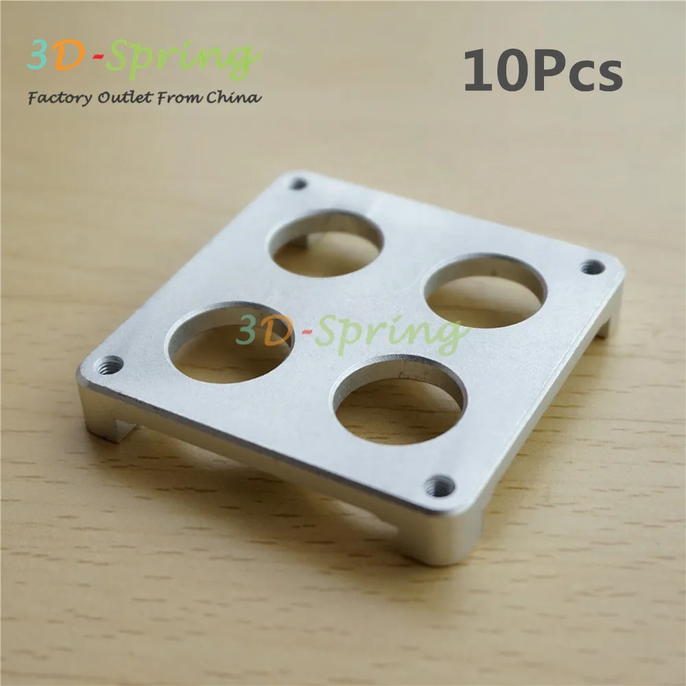 10 шт. 3D принтеры Ultimaker экструдер четыре отверстия неподвижной пластины экструзии