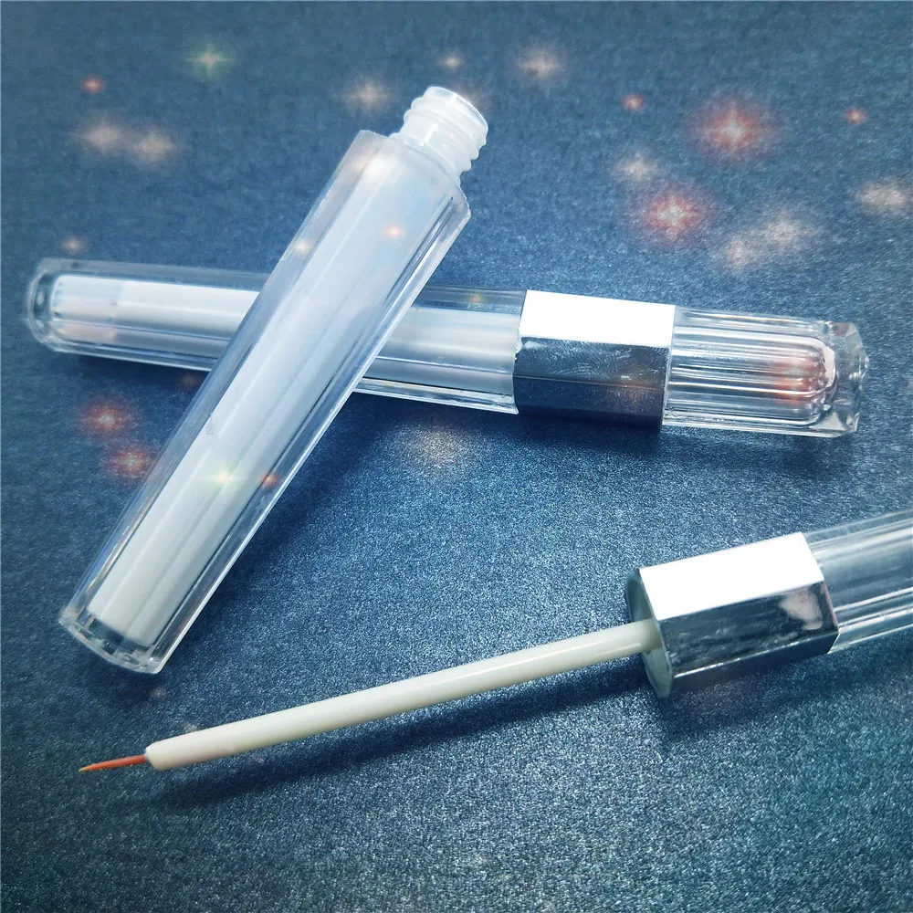 1 шт. клей для макияжа ресниц прозрачный белый водонепроницаемый накладных Клей