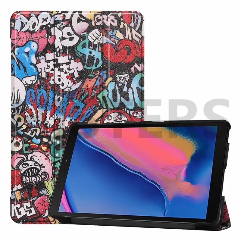 3-в сложенном виде чехол для samsung Galaxy Tab A8 с Стилус S-Pen 8," Магнитная Крышка для samsung SM-P200 SM-P205 SM-T290 SM-T295 Fundas