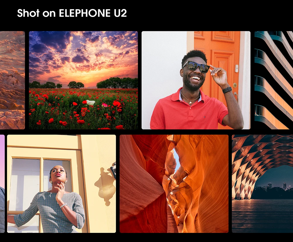 Смартфон ELEPHONE U2 4G, 6,26 дюймов, Android 9,0, 6 ГБ ОЗУ, 128 Гб ПЗУ, 16 МП, 5 Мп, 2 МП, всплывающие камеры, встроенные мобильные телефоны емкостью 3250 мАч