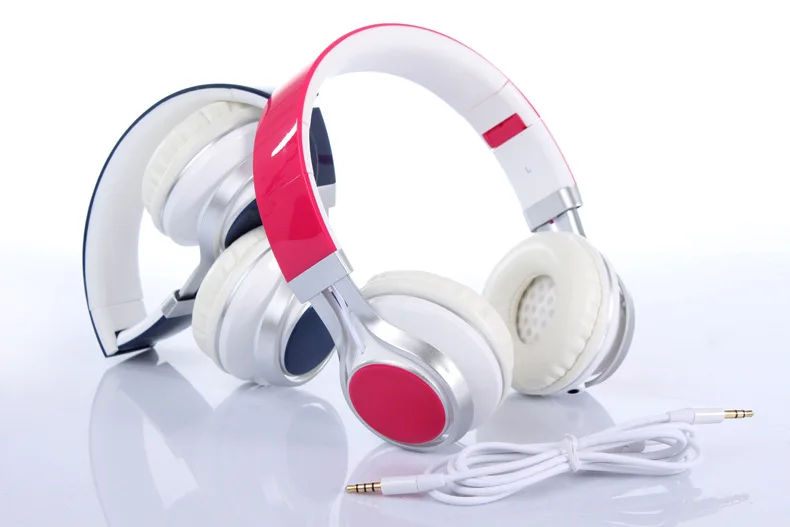 Проводные наушники 3,5 мм Складная стереогарнитура audifonos наушники повязка с микрофоном для IOS Andorid смартфон компьютер