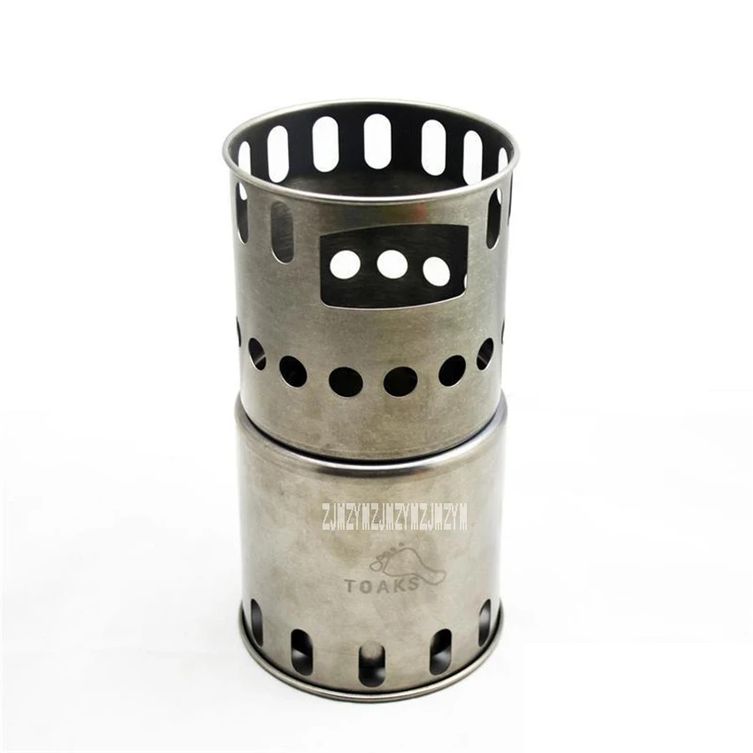 STV 11 портативная наружная альпинистская дровяная печь + Well Subrack (нержавеющая