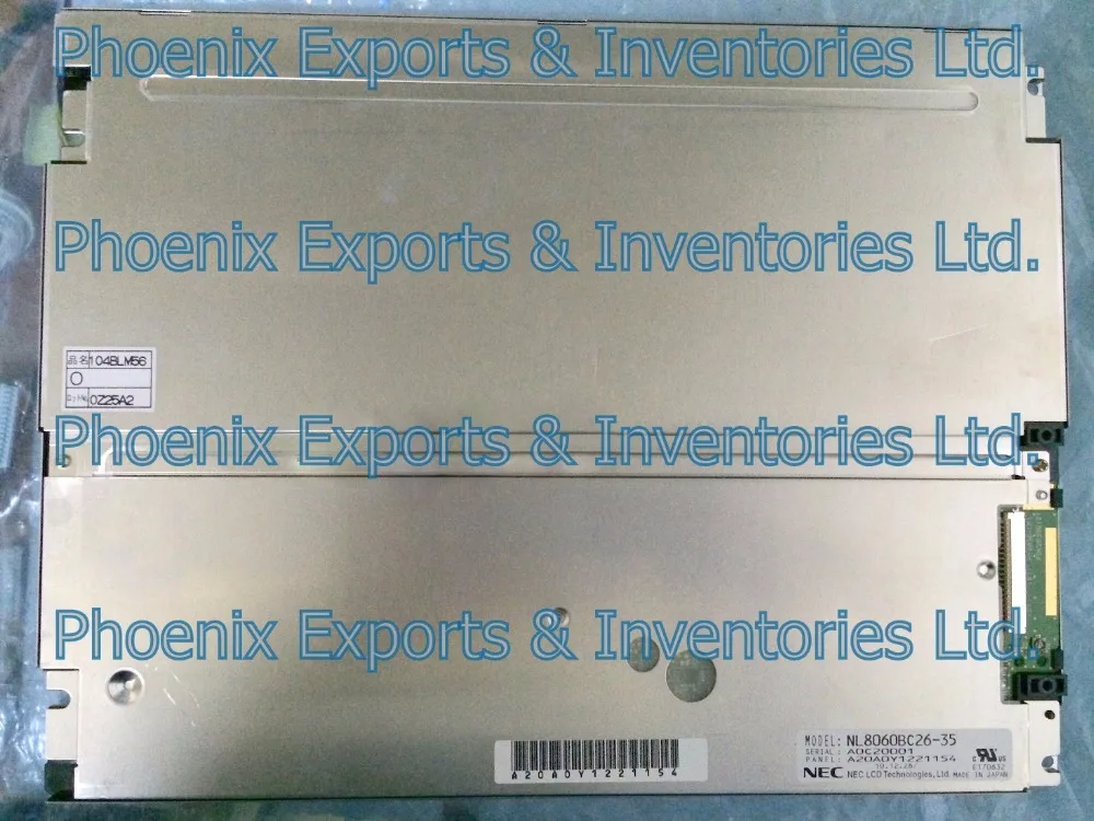 Оригинальный NL8060BC26-35 10 4 &quot800*600 TFT ЖК-дисплей Панель NL8060BC26 35 1208 |