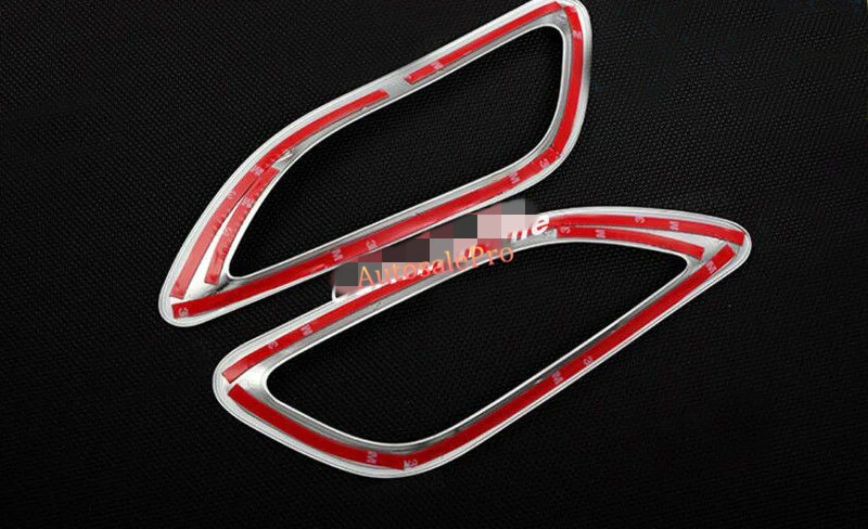 

Interior Chrome Matt Console Dashboard Navigation Frame Cover Trim For Jaguar F-Pace X761 2016 2017