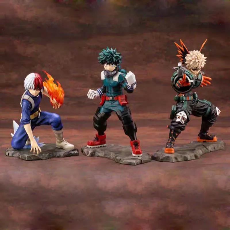 My Hero Academy Bakugou кацуки экшн-фигурка 1/8 масштаб окрашенная фигурка два лица Боевая версия. Bakugou кацуки ПВХ фигурка