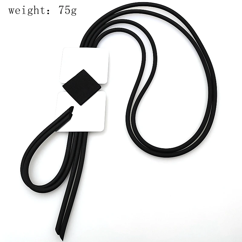 YD &amp YDBZ геометрические Германия стиль резиновые веревочные ожерелья для женщин