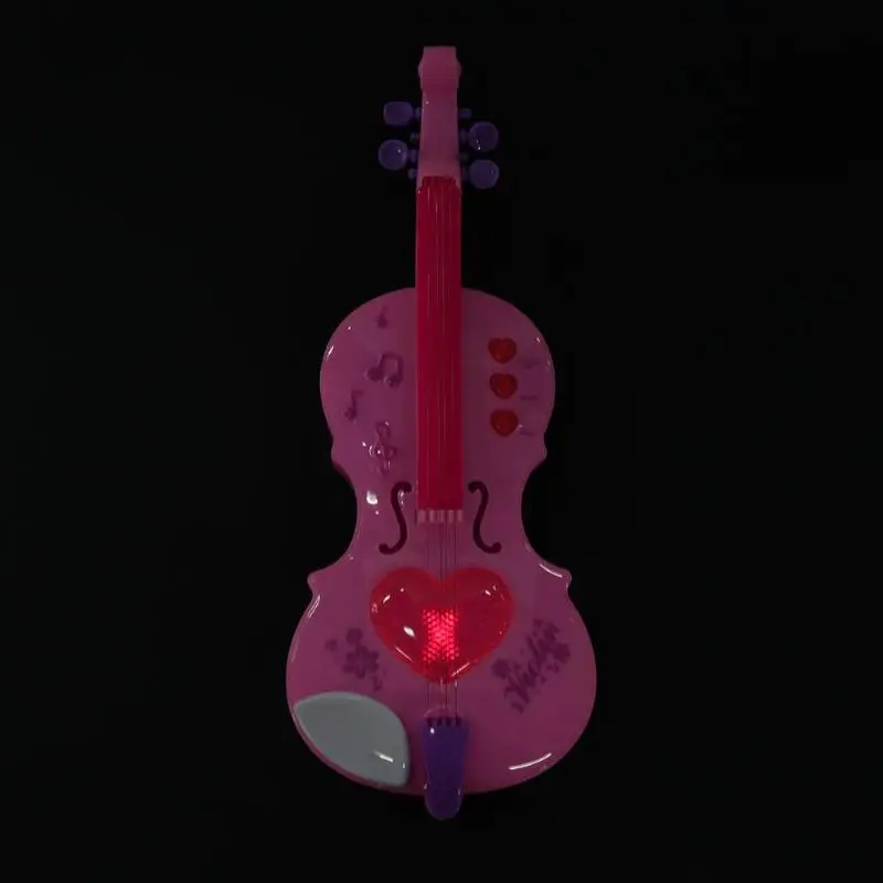 Музыкальный инструмент игрушечные скрипки 4 строки музыка Электрический Скрипка