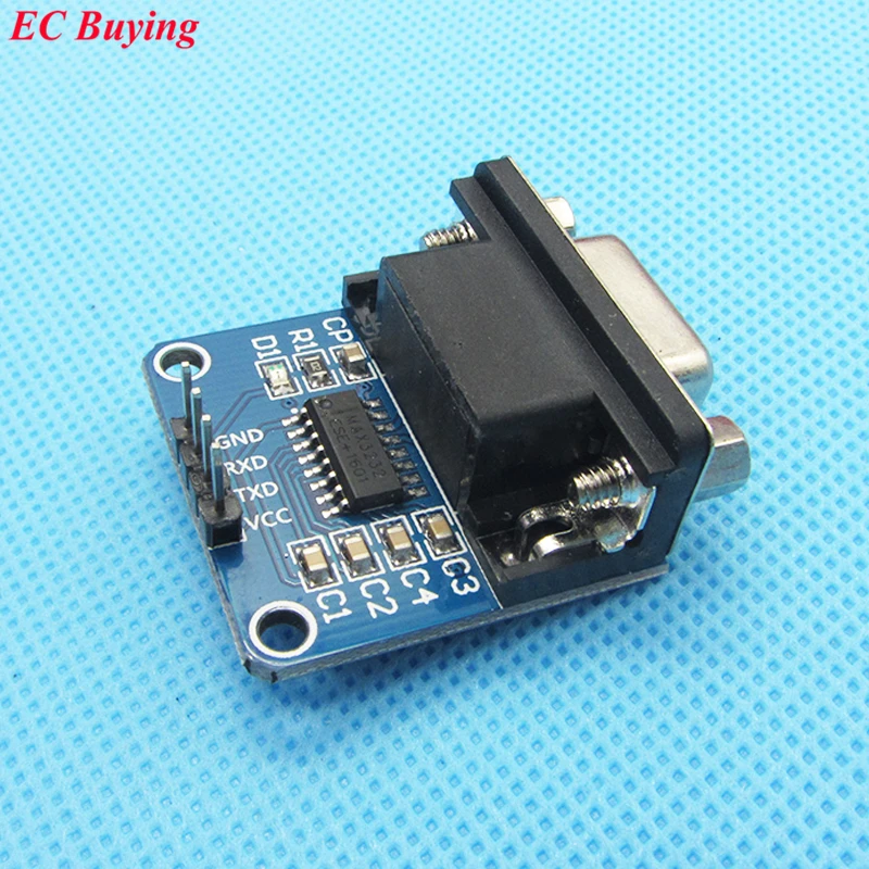 RS232 к TTL Модуль преобразователя MAX232CSE COM серийный чип передачи платы CA|module amplifier|rs232