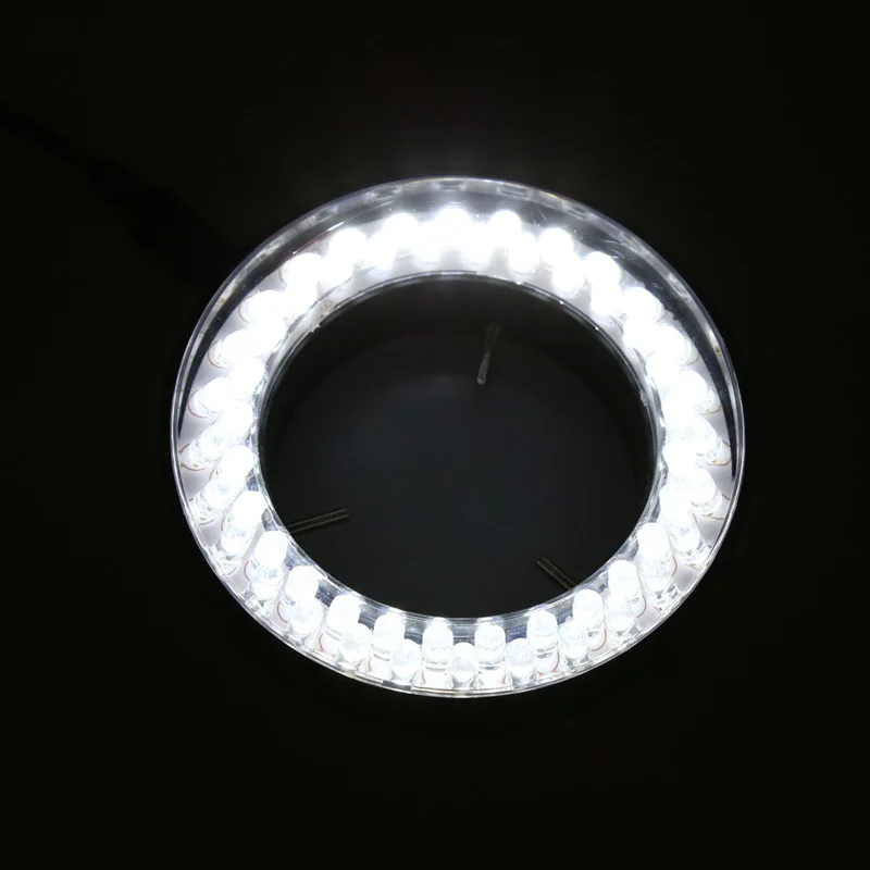 

60 LED Adjustable Ring Light illuminator Lamp for STEREO ZOOM Microscope Microscope EU Plug