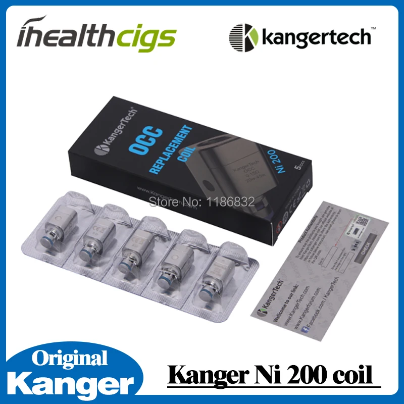 Катушка Kanger Subtank 10 шт./много 100% оригинал OCC NI200 0 15 Ом Sub Ohm ni200 катушка для V2 Plus Nano MINI|sub