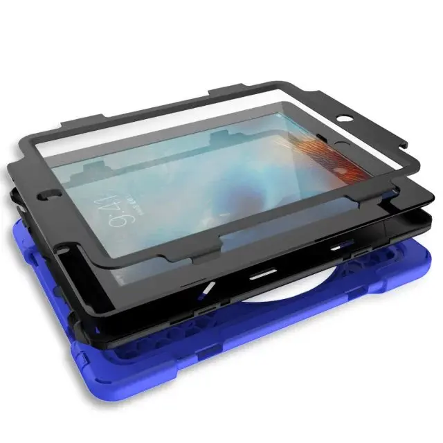 Ударопрочный защитный чехол для iPad 2/3/4 сверхпрочный силиконовый Жесткий с