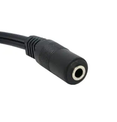 Stereo Mini Jack 3.5mm 1/8 Female to 2 Male RCA Plug Audio Y Type Adapter Cable 8inch | Компьютеры и офис