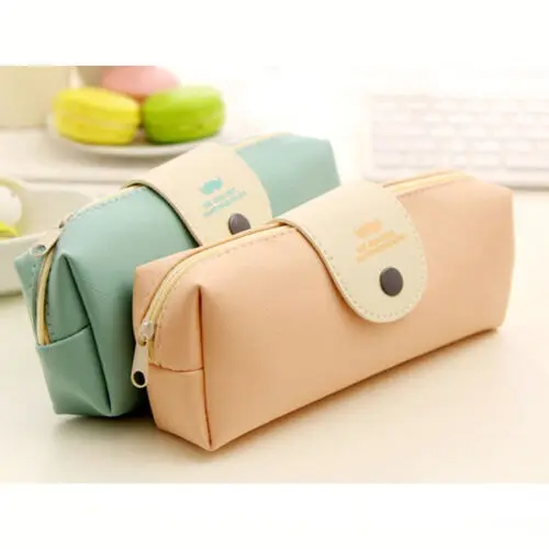 Футляр для карандашей из искусственной кожи косметический чехол монет сумка на