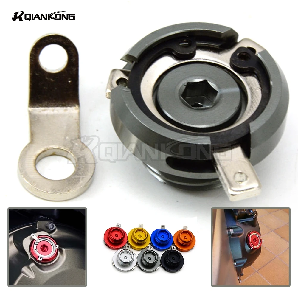 R QIANKONG M20 * 2 5 Крышка наполнителя масла двигателя CNC для honda hornet crf 250 450 cb1000r 2000 cbr600rr 2006