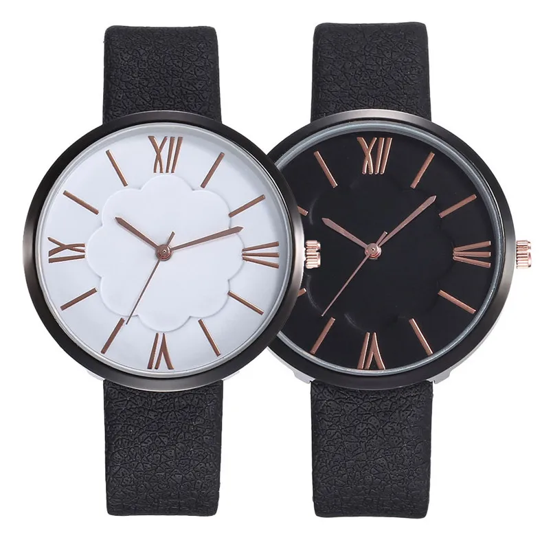Женские Аналоговые кварцевые часы с круглым циферблатом | Наручные