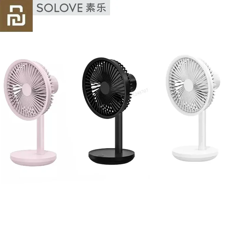 Настольный вентилятор Youpin SOLOVE 60 с тряской головой 3 й шестерней скорость ветра