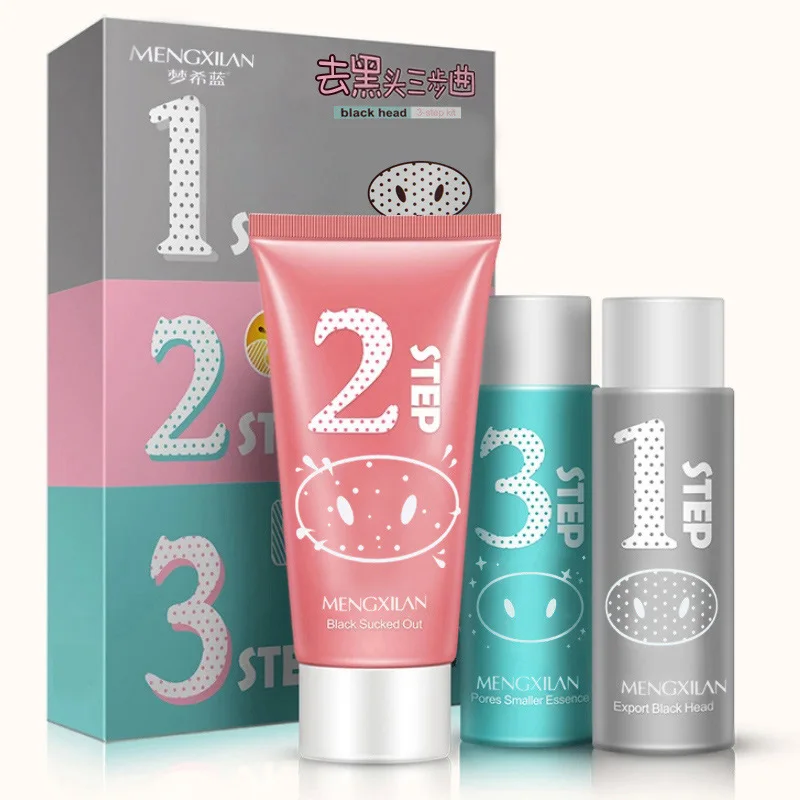 Маска для носа Beauty Pig 3 шт./компл. удаление черных точек Глубокая очистка акне