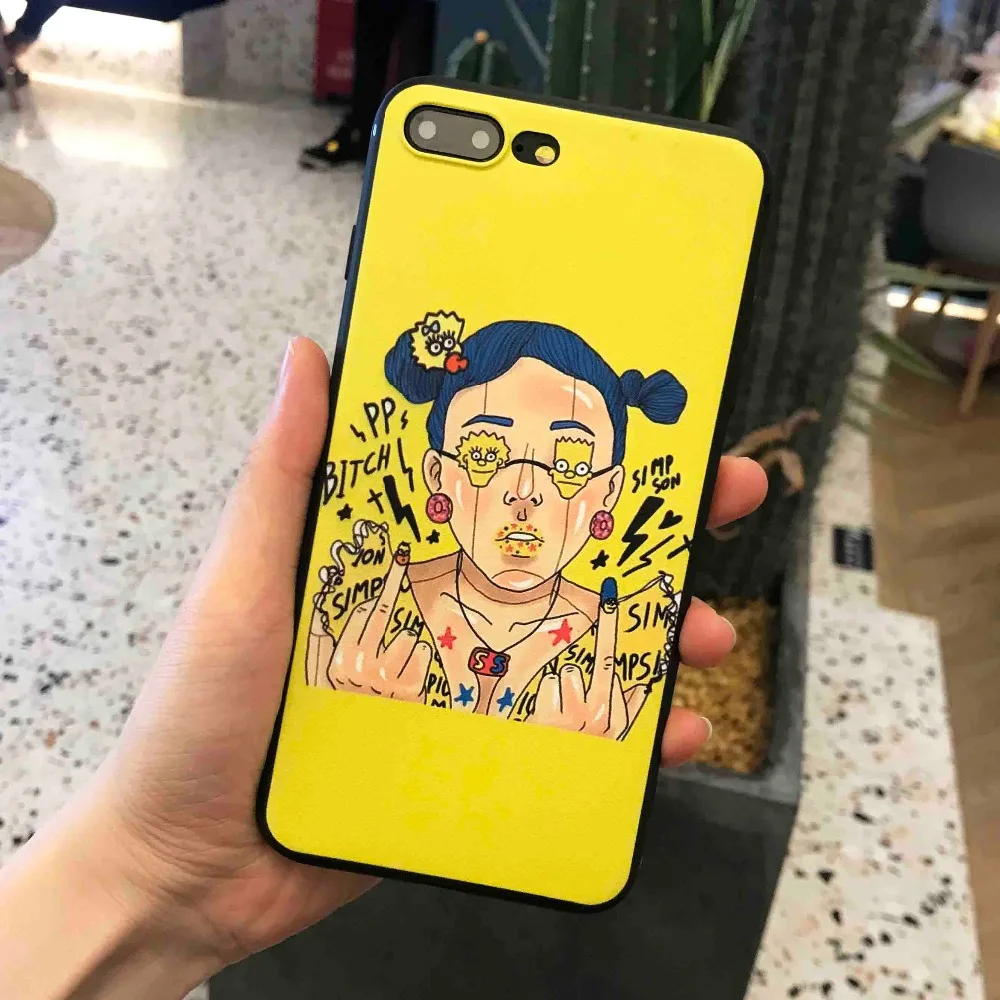 Средний F забавные чехлы для телефонов Чехол iphone X XR XS MAX 6 6s 7 8 Plus ТПУ покрытие чехла